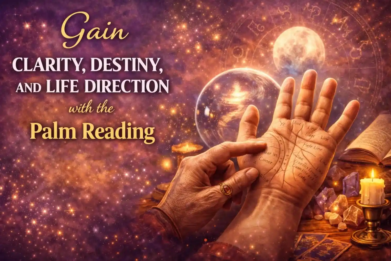 gain clarity, destiny, and life direction with palm reading